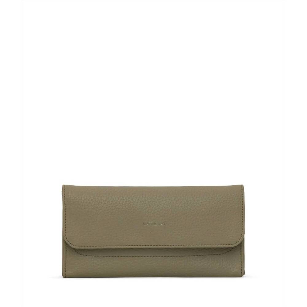 NEW MATT & NAT women's niki purity wallet in mineral/fig
